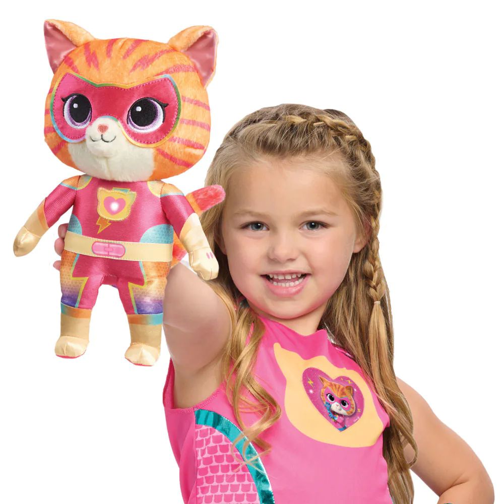 Pisicuta de plus interactiva Super Kitties Ginny to the Rescue - poza 4