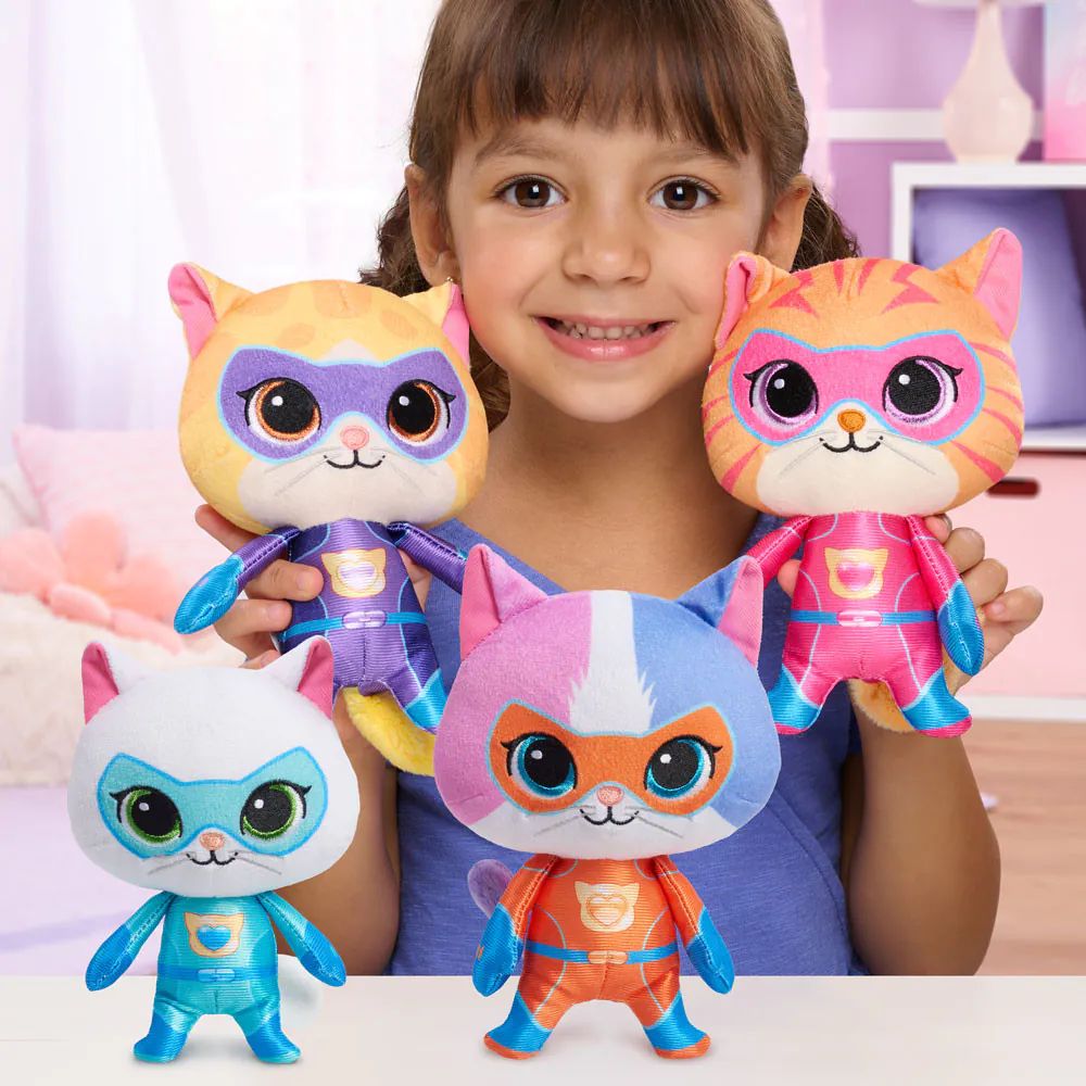 Pisicuta de plus Super Kitties 18 cm diverse modele - poza 5