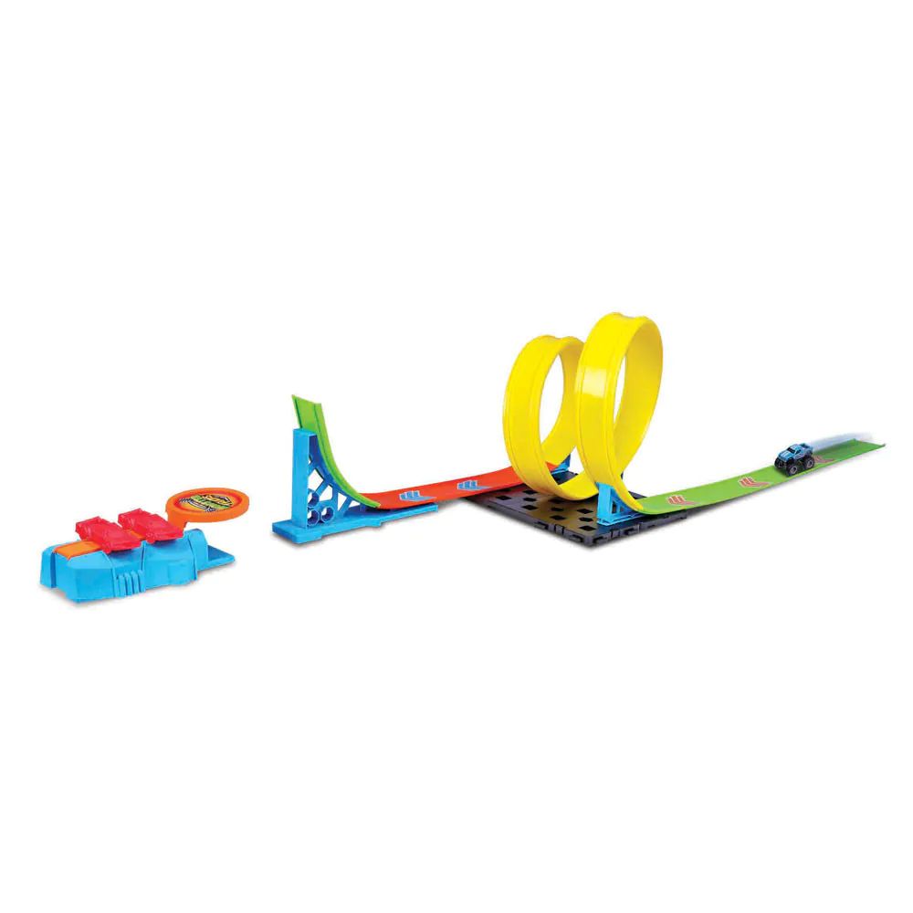 Pista cu 1 masinuta Maisto Cyber Racers Micro Monster Spin - poza 1