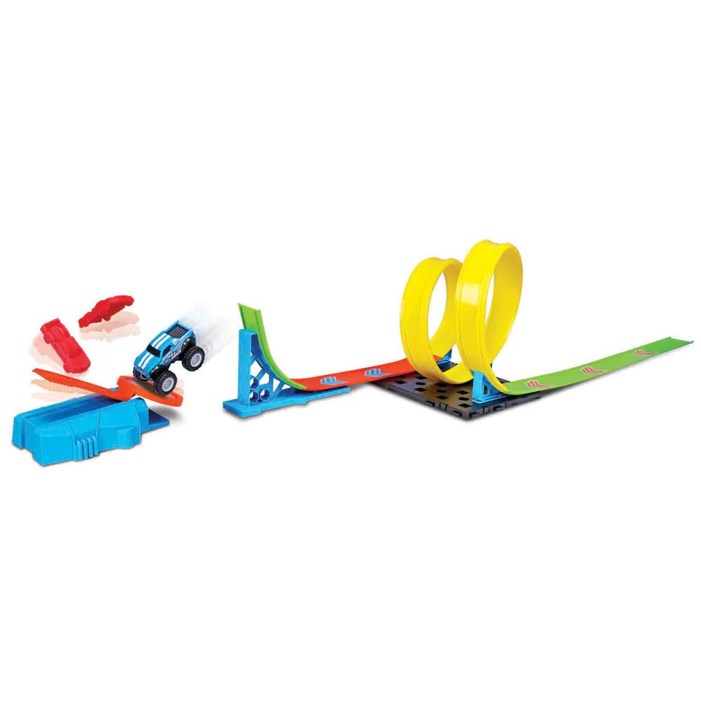 Pista cu 1 masinuta Maisto Cyber Racers Micro Monster Spin - poza 3