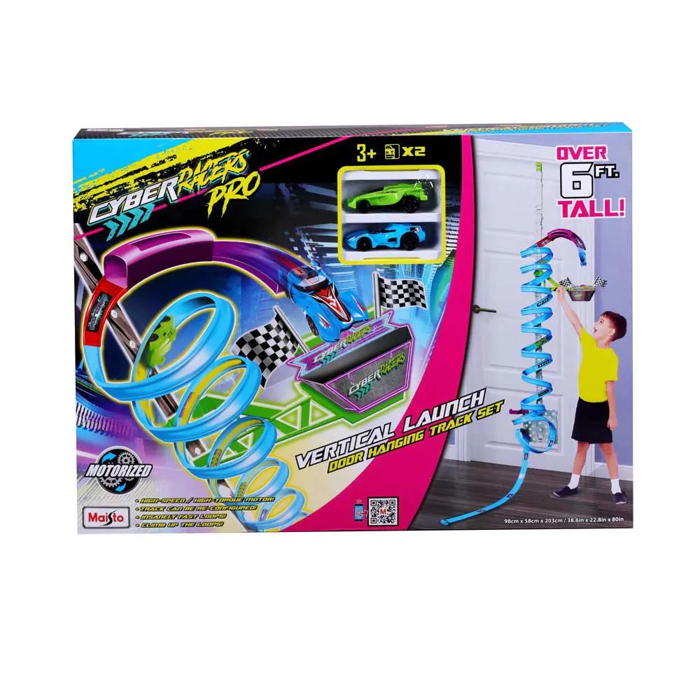 Pista cu 2 masinute Maisto Cyber Racers Door Hoop - poza 1
