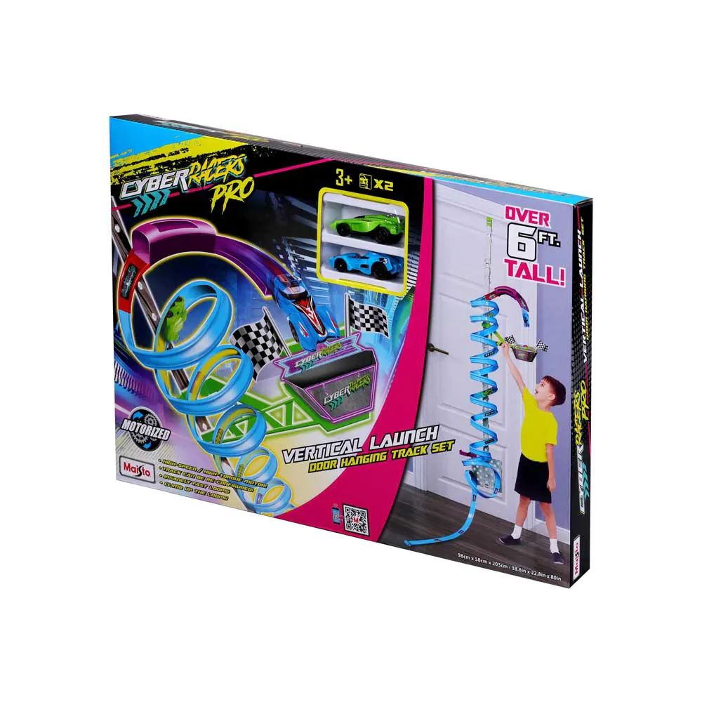 Pista cu 2 masinute Maisto Cyber Racers Door Hoop - poza 4