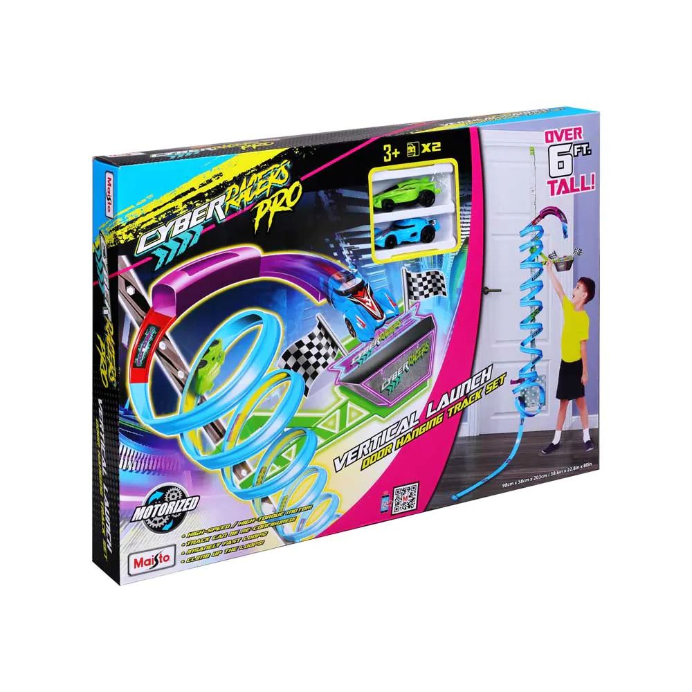 Pista cu 2 masinute Maisto Cyber Racers Door Hoop - poza 5