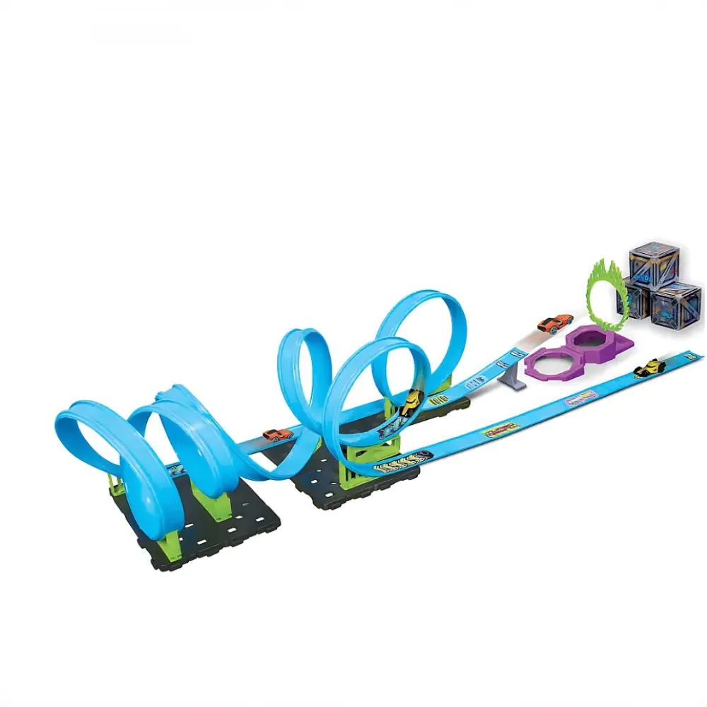 Pista cu 2 masinute Maisto Cyber Racers Track Dual Race Challenge - poza 1