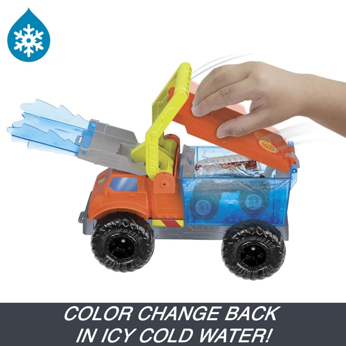 Pista cu masinuta Hot Wheels Monster Trucks Arena Smashers Color Shifters Salvarea lui 5Alarm - poza 5