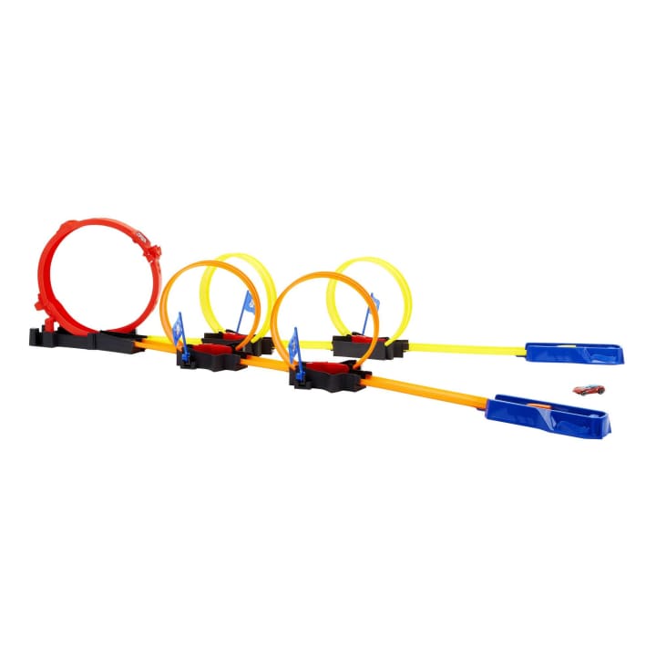 Pista Hot Wheels Multi Loop Raceoff - poza 1