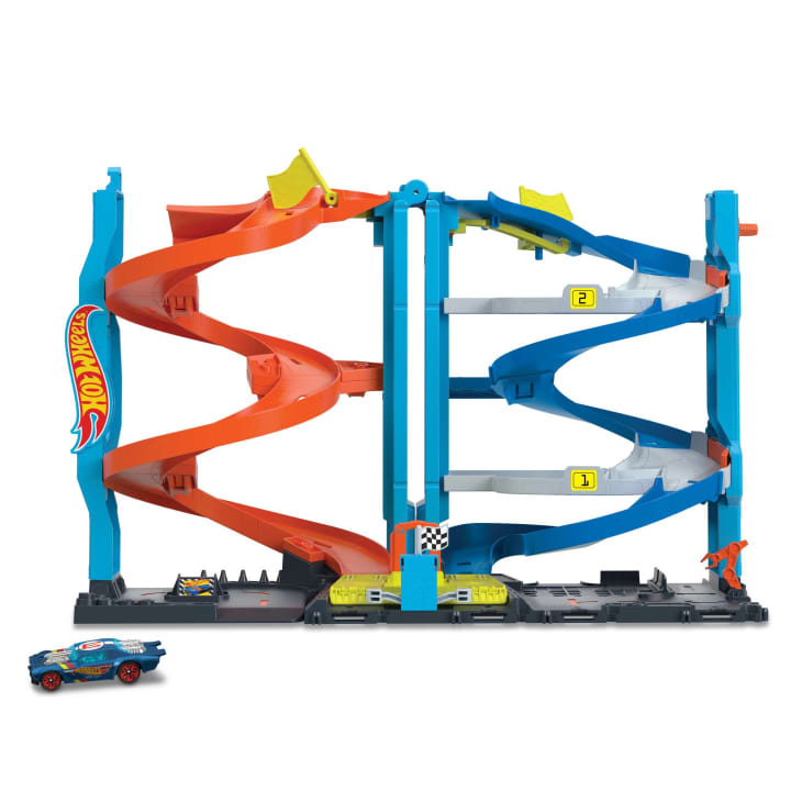 Pista Hot Wheels Transforming Racing Tower - poza 1