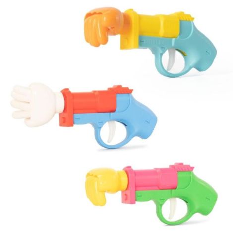 Pistol amuzant - piatra, foarfeca, hartie - poza 1