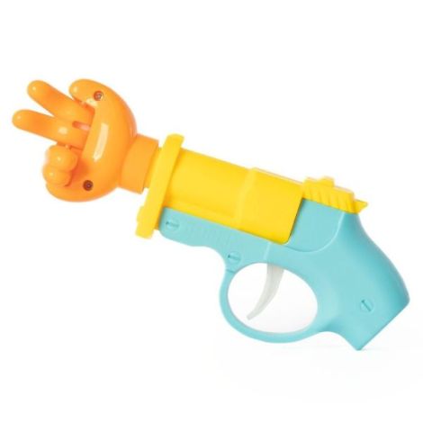 Pistol amuzant - piatra, foarfeca, hartie - poza 3