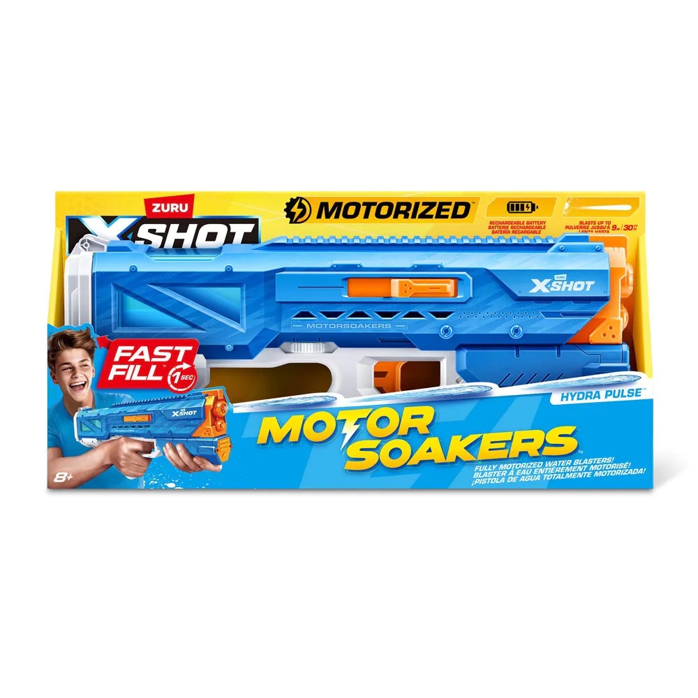 Pistol cu apa motorizat X Shot Water Fast Fill Hydra Soaker - poza 2