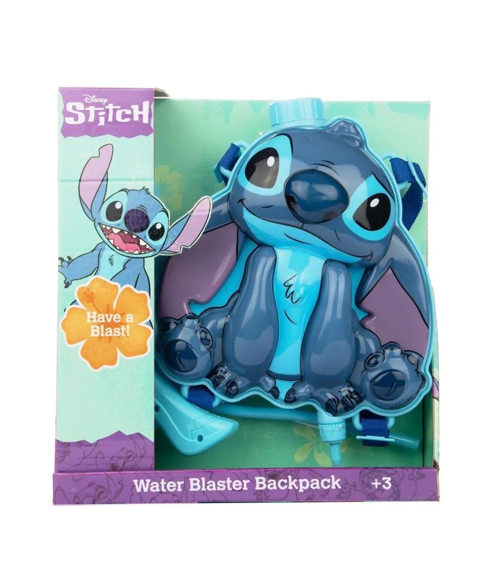 Pistol cu apa si rucsac rezervor Stitch - poza 2