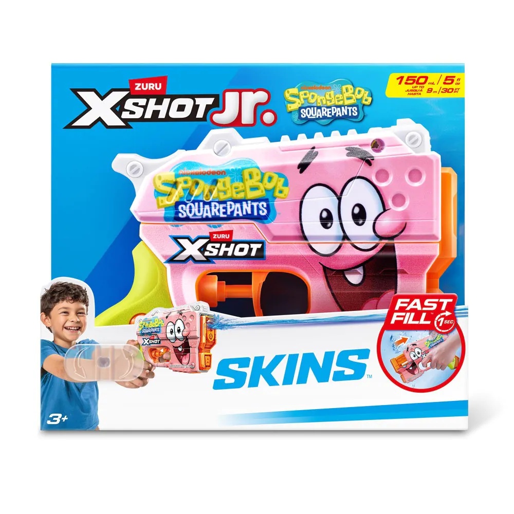Pistol cu apa X-Shot JR Spongebob diverse modele - poza 5