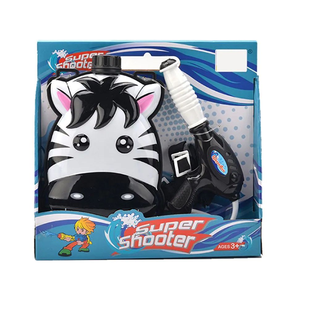 Pistol de apa cu rezerva apa in mini rucsac Wave Mini Zebra - poza 2