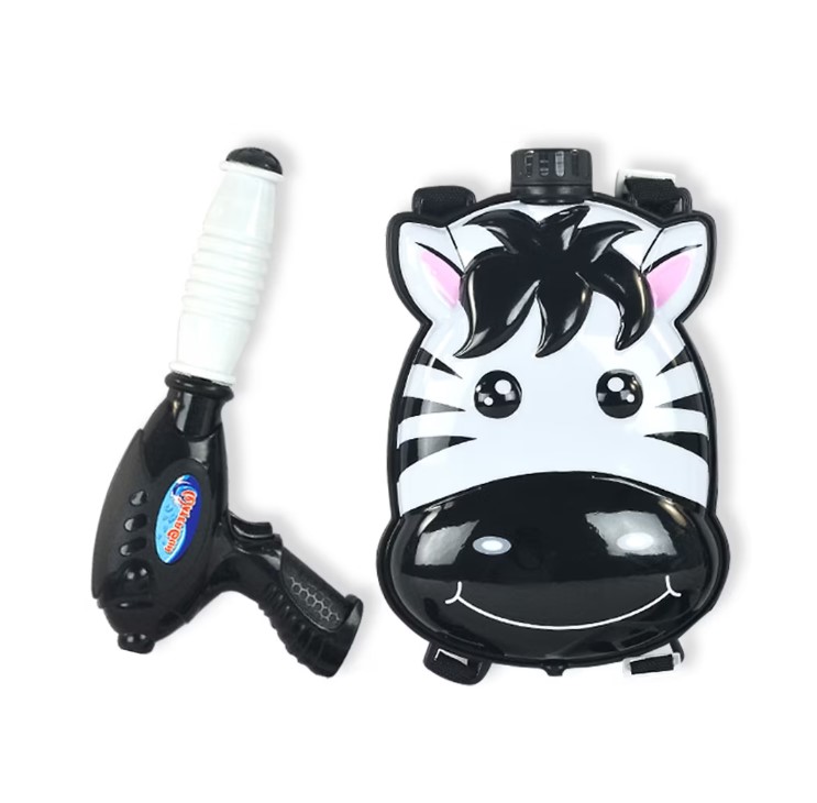 Pistol de apa cu rezerva apa in mini rucsac Wave Mini Zebra - poza 3