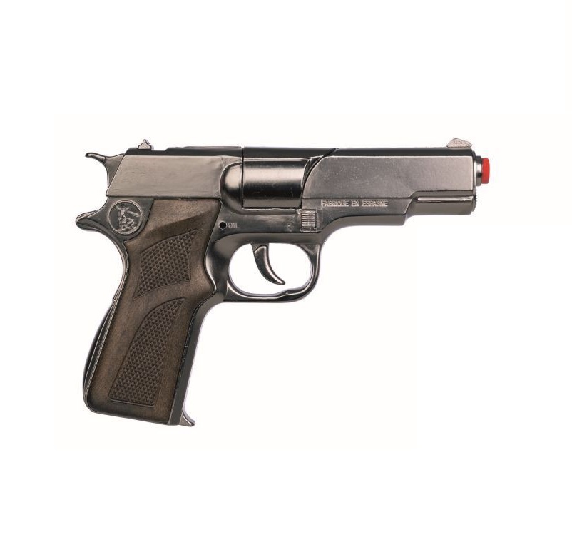 Pistol politie metalic Gonher 8 focuri