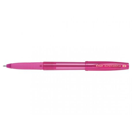 Pix cu bila Supergrip G Pilot 1.0 mm varf gros cu capac roz