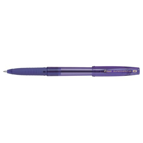 Pix cu bila Supergrip G Pilot 1.0 mm varf gros cu capac violet