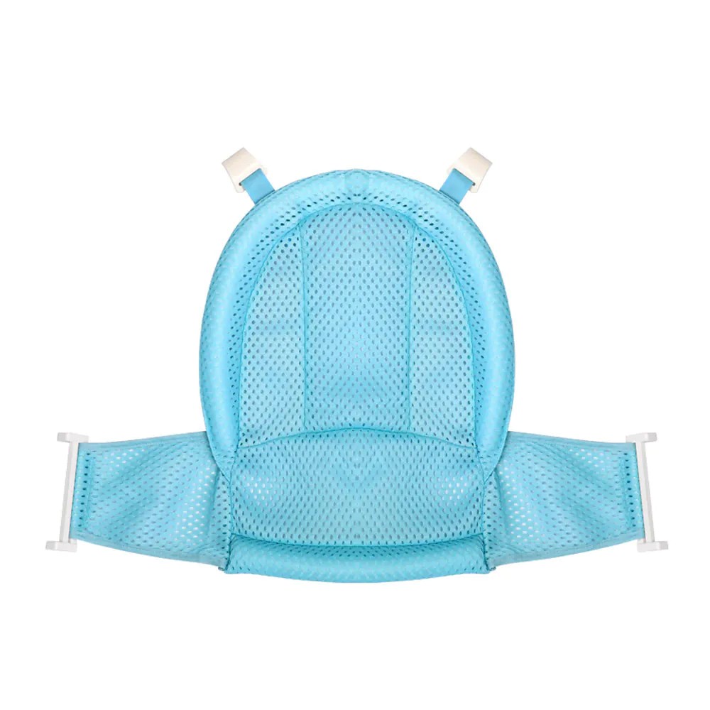 Plasa pentru cada bebelusi Lorelli Classic Froggy Albastru - poza 1