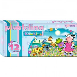 Plastilina 12 culori Moje Bambino - poza 2
