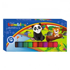 Plastilina 12 culori Moje Bambino - poza 3