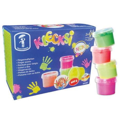 Plastilina - 4 culori neon - poza 1