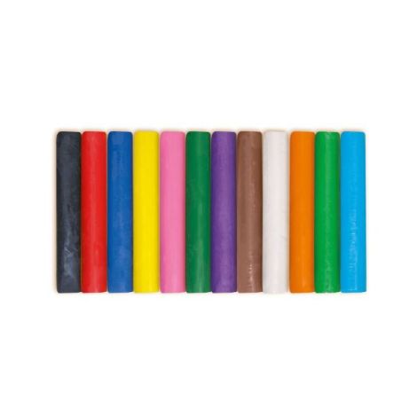 Plastilina colorata pentru copii (12x180 gr.) - poza 2