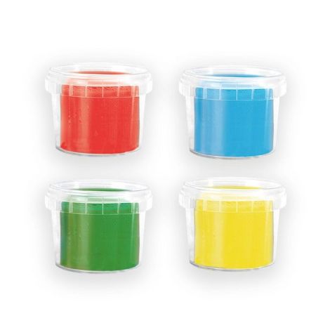 Plastilina colorata vegana pentru copii SES Pure 4 x 90 gr - poza 2