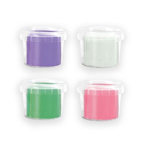 Plastilina colorata vegana pentru copii SES Relax 4 x 90 gr - poza 2
