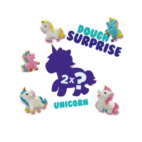 Plastilina cu 2 Unicorni surpriza - poza 2
