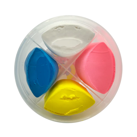 Plastilina cu uscare la aer - Rainbow, Creatibles, set DIY 4 culori - poza 5
