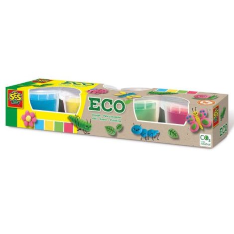 Plastilina eco - 4 x 90 gr - poza 1