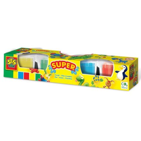 Plastilina extrem de sarata - 4 x 90 gr - poza 1