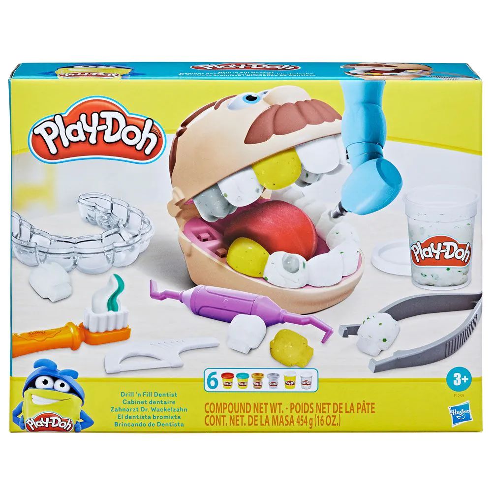Plastilina Hasbro Play Doh Dentist Dr. Drill - poza 3