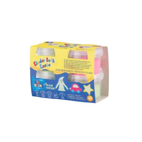 Plastilina non-toxica kinder - neon - poza 1