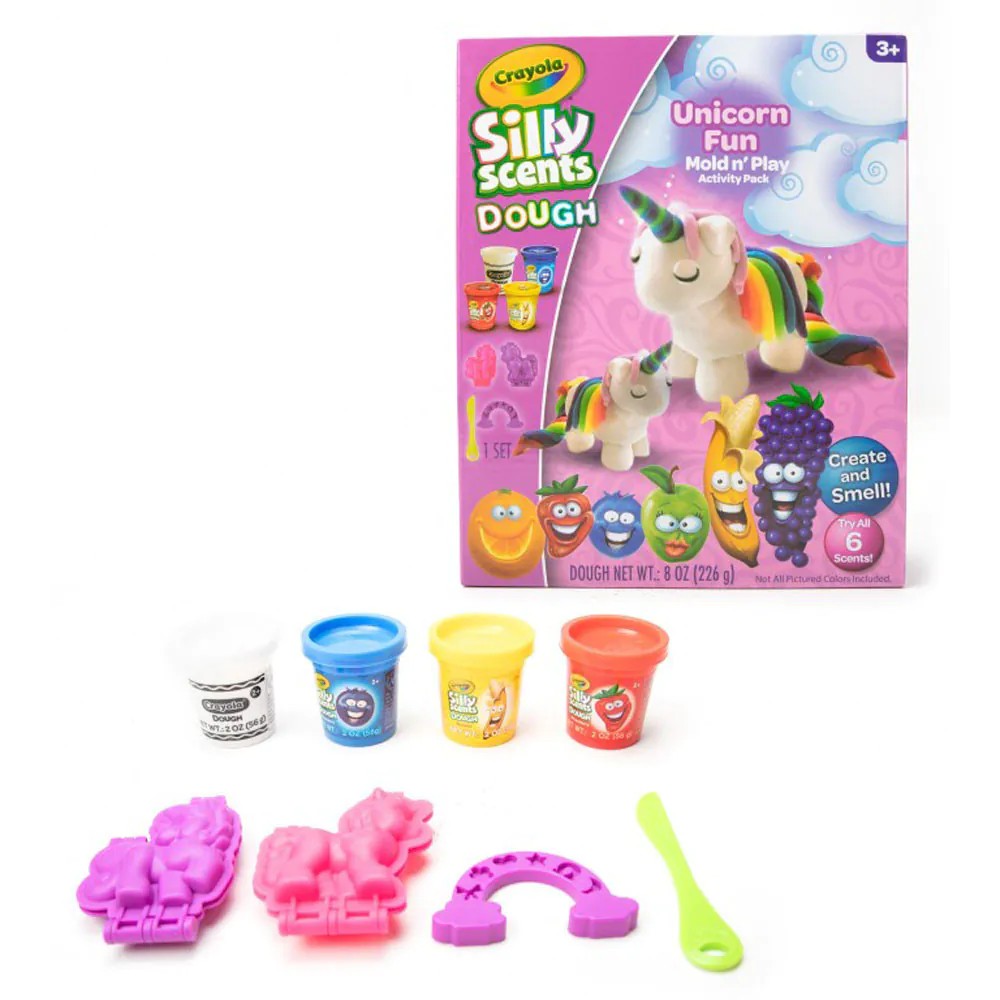 Plastilina parfumata Crayola cu forme Unicorn 226g - poza 1
