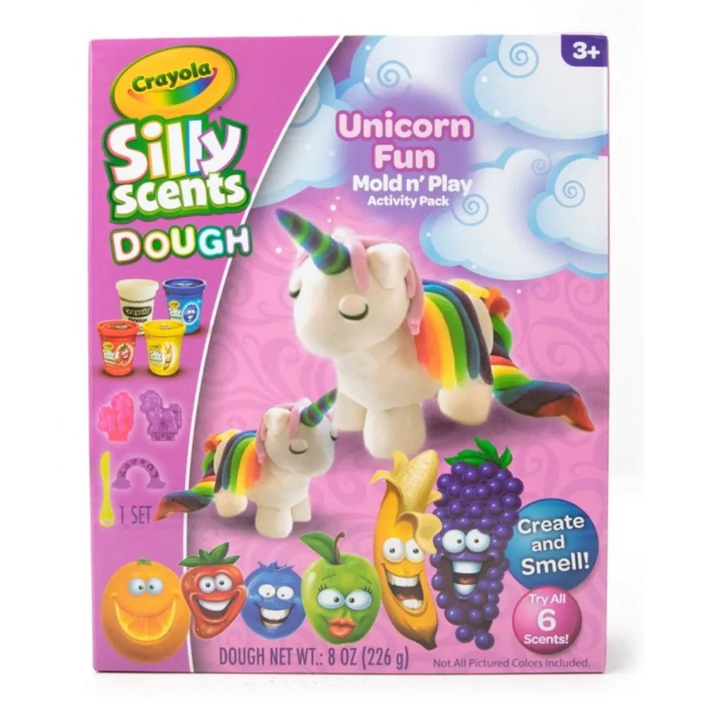 Plastilina parfumata Crayola cu forme Unicorn 226g - poza 2
