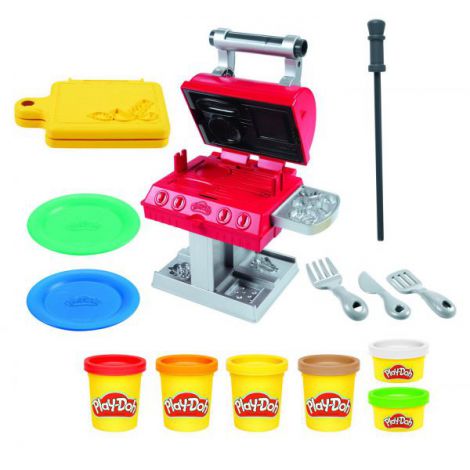 Play-doh Set Gratar Cu Forme Si Stampile - poza 2