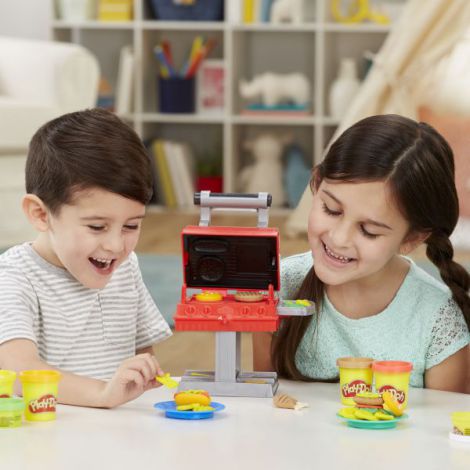 Play-doh Set Gratar Cu Forme Si Stampile - poza 4