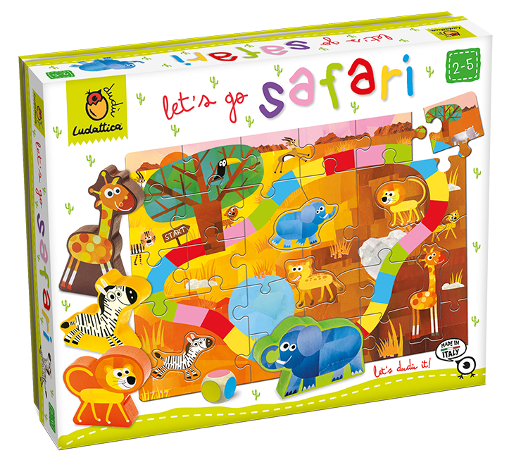 PLAY DUDU - Joc educativ de societate Hai in safari