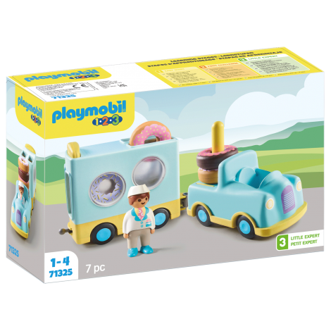 PLAYMOBIL - 1.2.3 CAMION CU GOGOSI DE STIVUIT SI SORTAT - poza 1