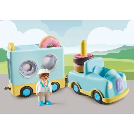 PLAYMOBIL - 1.2.3 CAMION CU GOGOSI DE STIVUIT SI SORTAT - poza 2