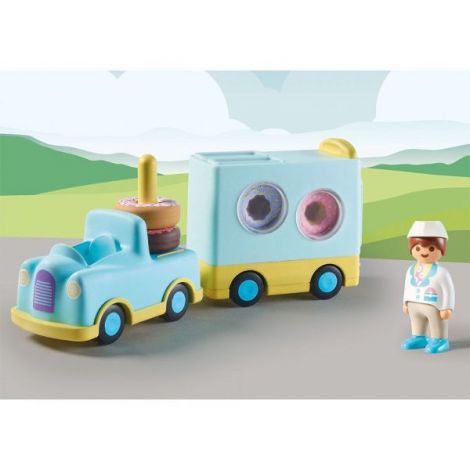 PLAYMOBIL - 1.2.3 CAMION CU GOGOSI DE STIVUIT SI SORTAT - poza 3