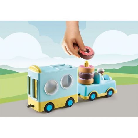 PLAYMOBIL - 1.2.3 CAMION CU GOGOSI DE STIVUIT SI SORTAT - poza 4
