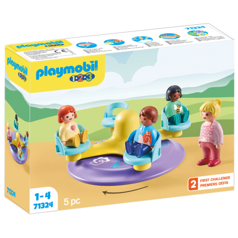 PLAYMOBIL - 1.2.3 CARUSEL CU NUMERE - poza 1