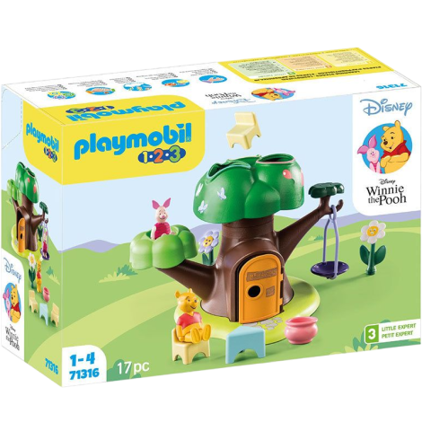 PLAYMOBIL - 1.2.3 & DISNEY: CASA DIN COPAC A LUI WINNIE SI PIGLET