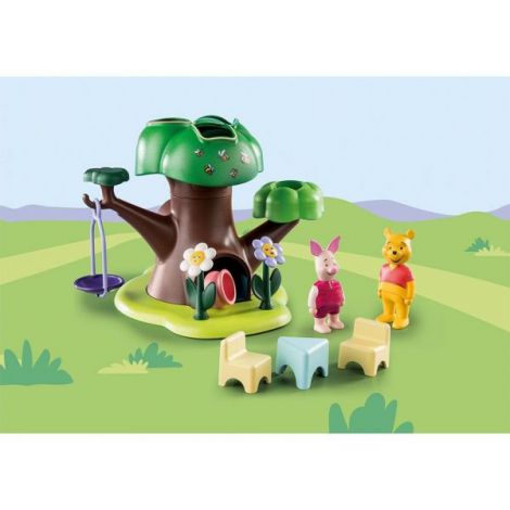 PLAYMOBIL - 1.2.3 & DISNEY: CASA DIN COPAC A LUI WINNIE SI PIGLET - poza 4