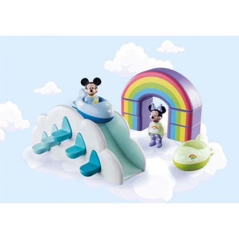 PLAYMOBIL - 1.2.3 & DISNEY: CASA DIN NORI A LUI MICKEY SI MINNIE - poza 1