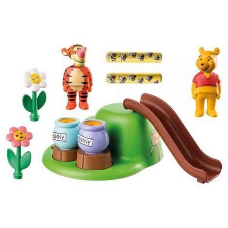 PLAYMOBIL - 1.2.3 & DISNEY: GRADINA CU ALBINE A LUI WINNIE SI TIGGER - poza 5