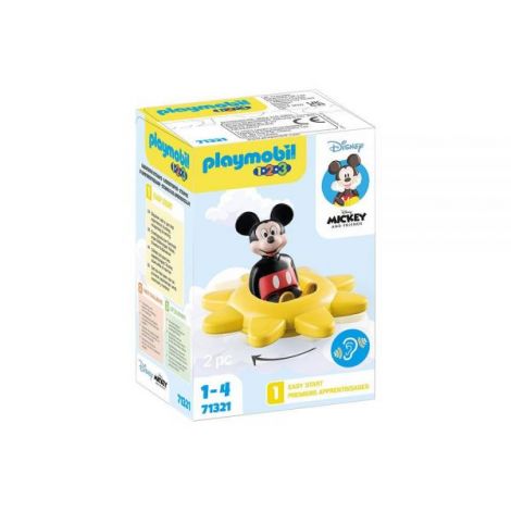 PLAYMOBIL - 1.2.3 & DISNEY: SOARE ROTATIV CU ZORNAITOARE MICKEY - poza 3
