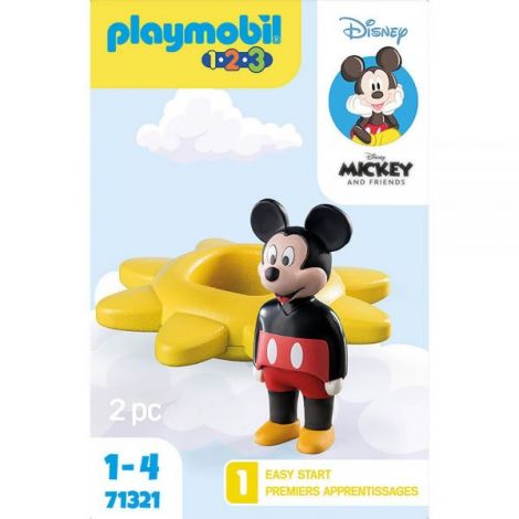 PLAYMOBIL - 1.2.3 & DISNEY: SOARE ROTATIV CU ZORNAITOARE MICKEY - poza 5